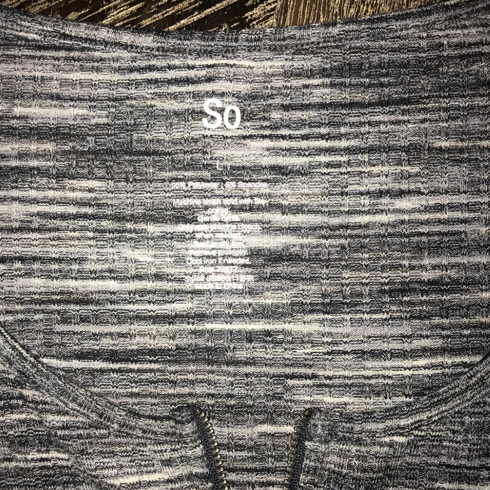 SO Bodycon Grey Dress, Large NWOT - Picture 4 of 4